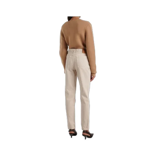 Low-Rise Tapered Jeans