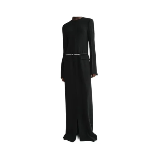 Long-Sleeve Maxi Dress