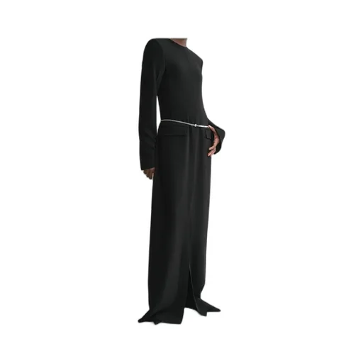 Long-Sleeve Maxi Dress