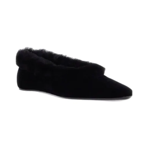 Velvet Ballet Flats