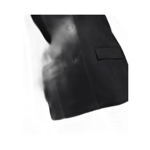 Long-Sleeved Suit Jacket