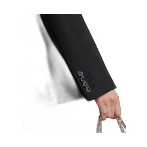 Long-Sleeved Suit Jacket