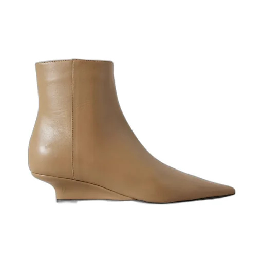The Sharp Leather Ankle Boots