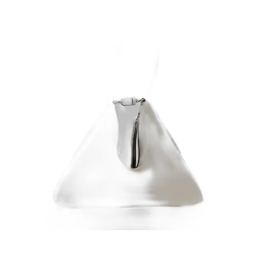 Bevel Logo Printed Top Handle Bag