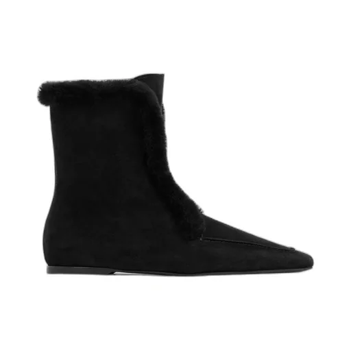 Square Toe Ankle Boots