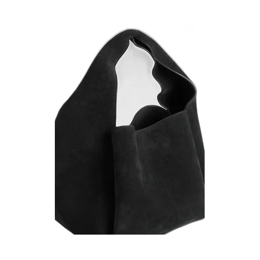 Hook Closure Cube Bucket Bag