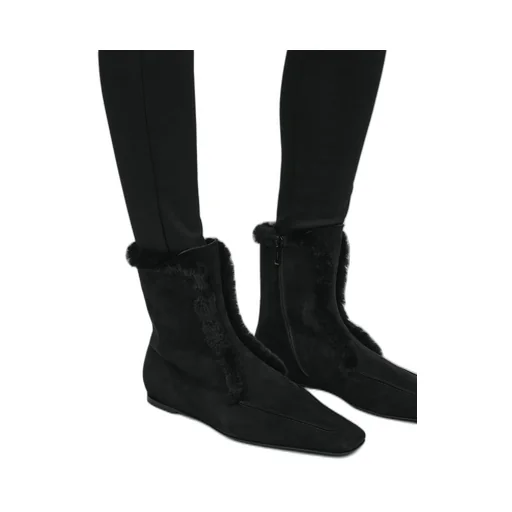 Square Toe Ankle Boots