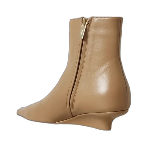 The Sharp Leather Ankle Boots