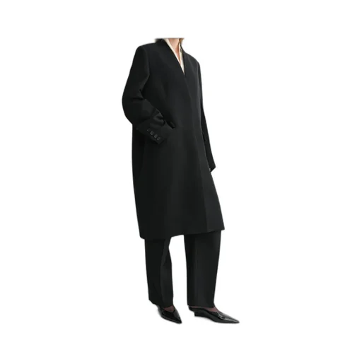 Deep Pleat Coat