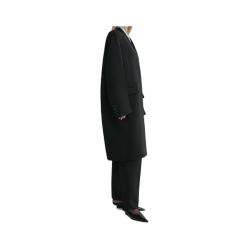 Deep Pleat Coat