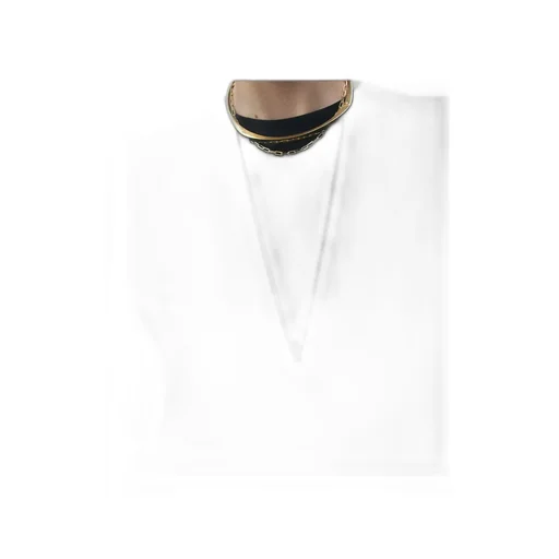 Gold-Tone And Faux Pearl Necklace