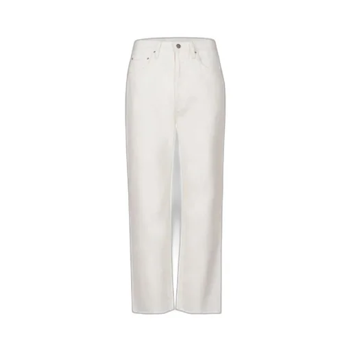 High-Waist Straight Jeans