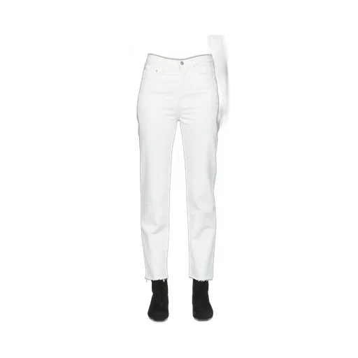 High-Waist Straight Jeans