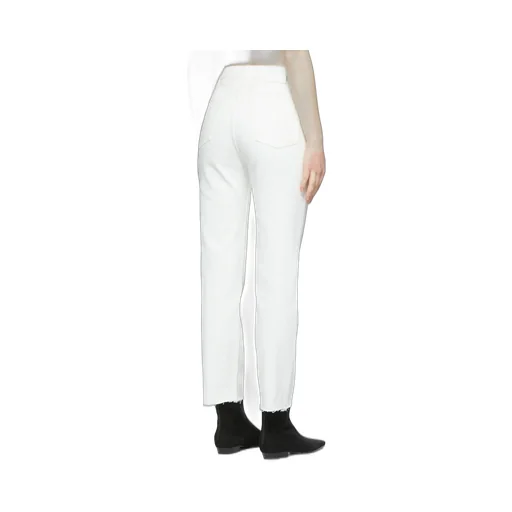 High-Waist Straight Jeans