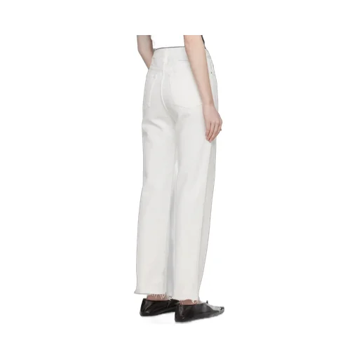 High-Waist Straight Jeans