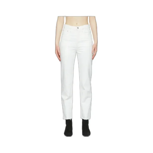 High-Waist Straight Jeans