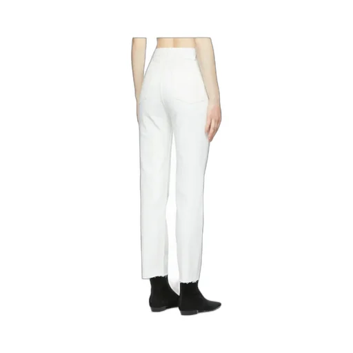 High-Waist Straight Jeans
