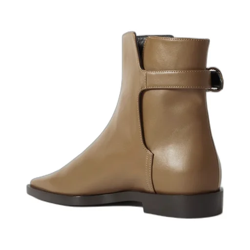 Square-Headed Short Boots