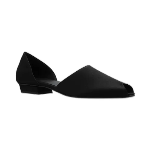 Peep-Toe Flat Shoes