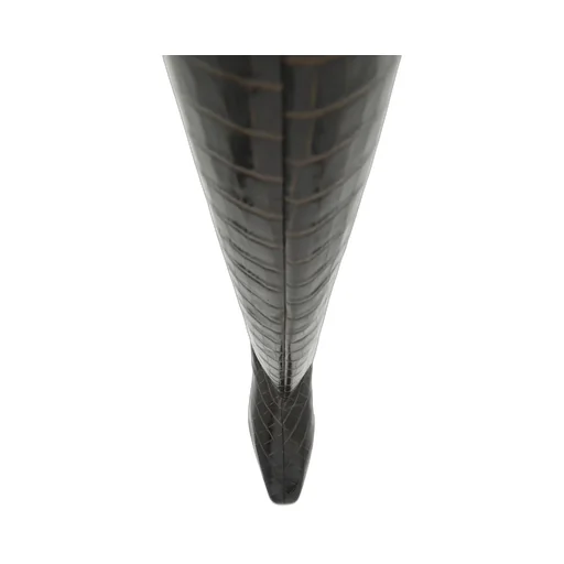 Embossed Knee-High Boots