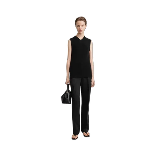 V-Neck Knitted Vest