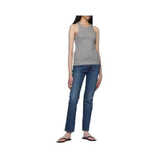 Regular-Fit Vintage-Wash Jeans