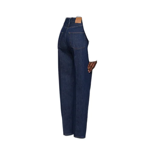 High-Waist Cropped Jeans