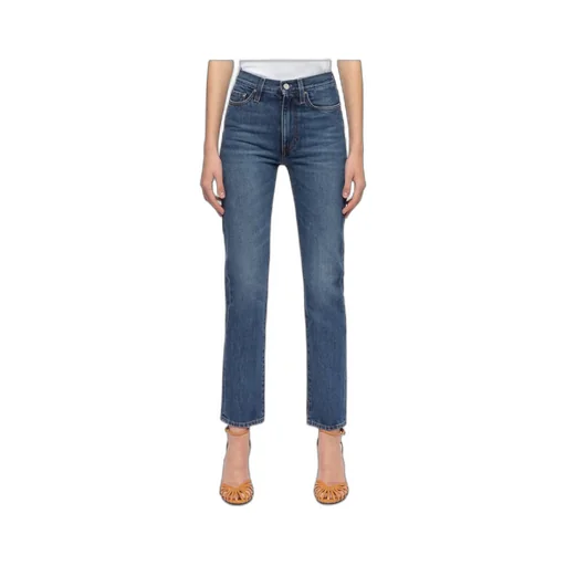 Regular-Fit Vintage-Wash Jeans