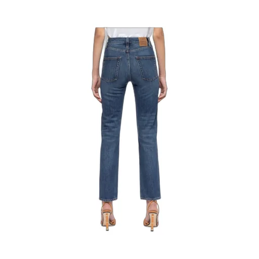 Regular-Fit Vintage-Wash Jeans