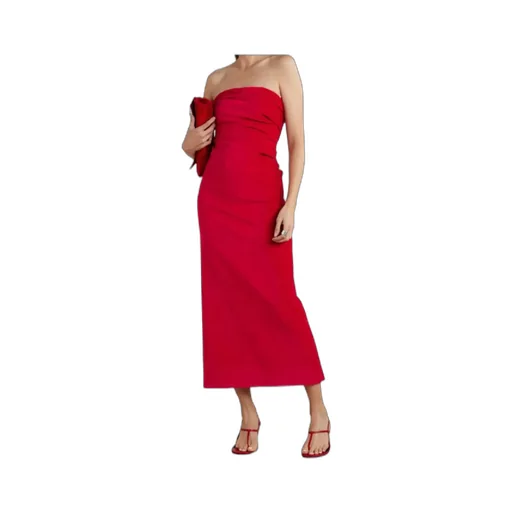 Sabella Strapless Ruched Dress