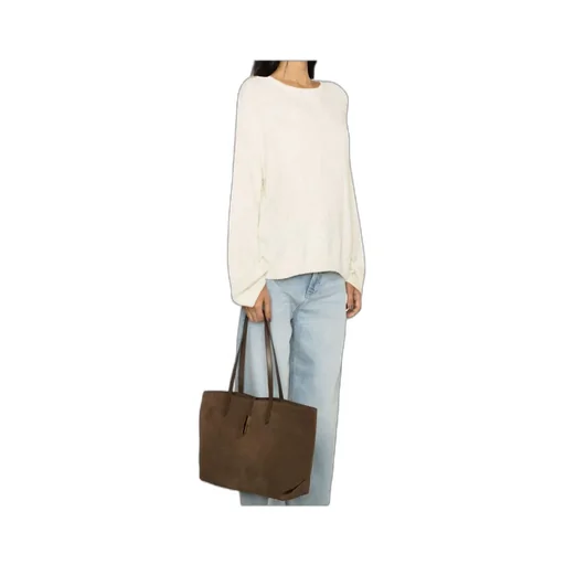 Crew-Neck Drop-Shoulder Jumper