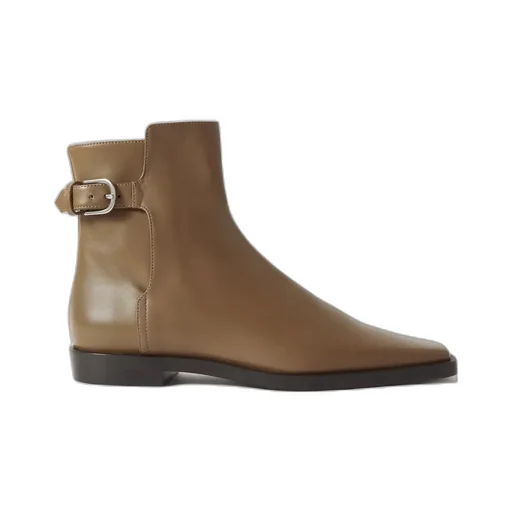 Square-Headed Short Boots