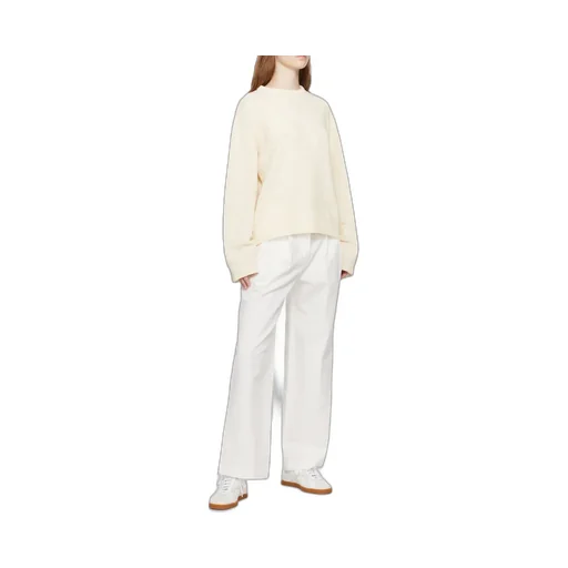 Crew-Neck Drop-Shoulder Jumper