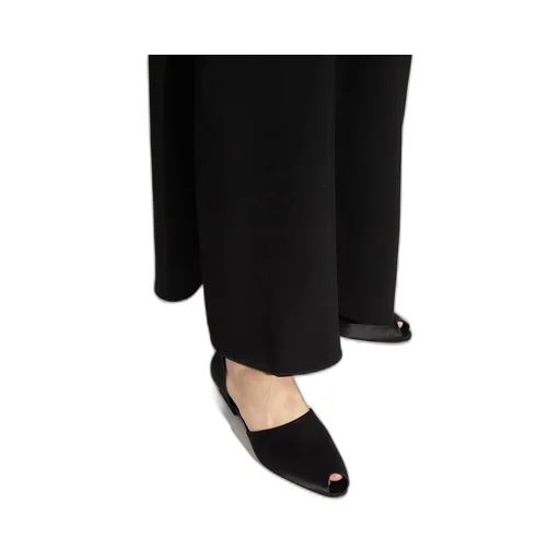 Peep-Toe Flat Shoes
