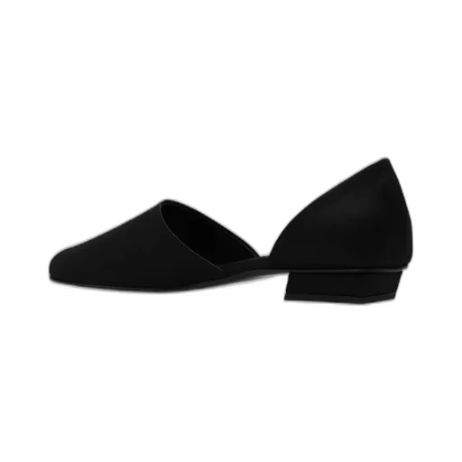 Peep-Toe Flat Shoes