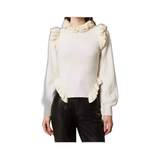Ruffled Knitwear
