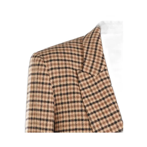 Chequered Blazer