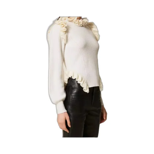 Ruffled Knitwear