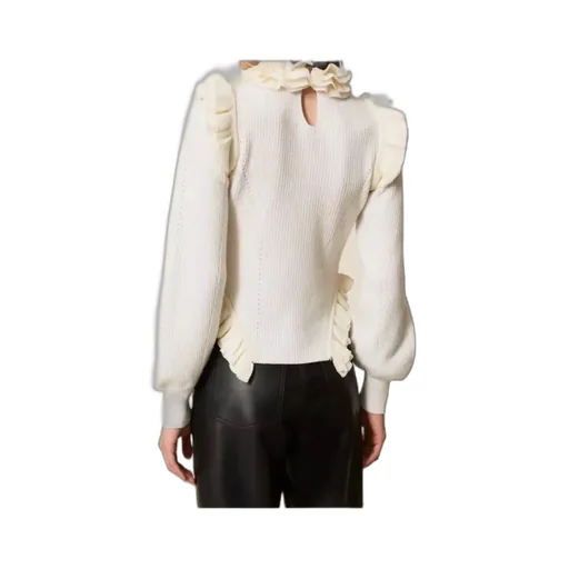 Ruffled Knitwear