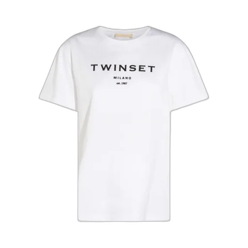 Logo Printed Crewneck T-Shirt