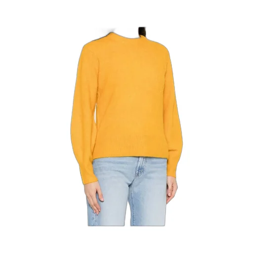Round-Neck Balloon-Sleeve Sweater