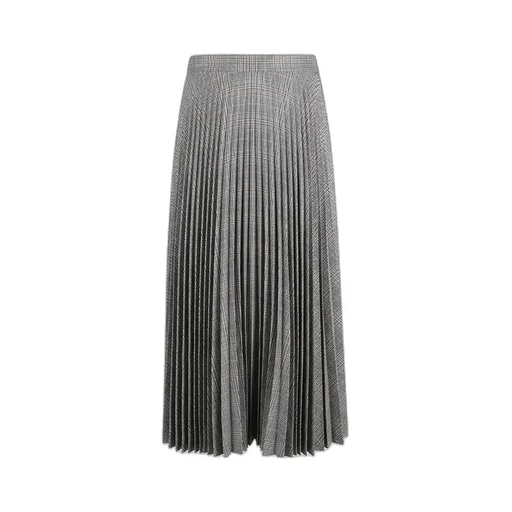 Pleated Midi Skirt