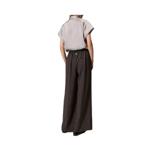 Pleated Palazzo Pants