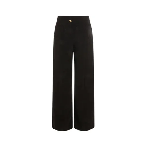 Wide-Leg Corduroy Trousers