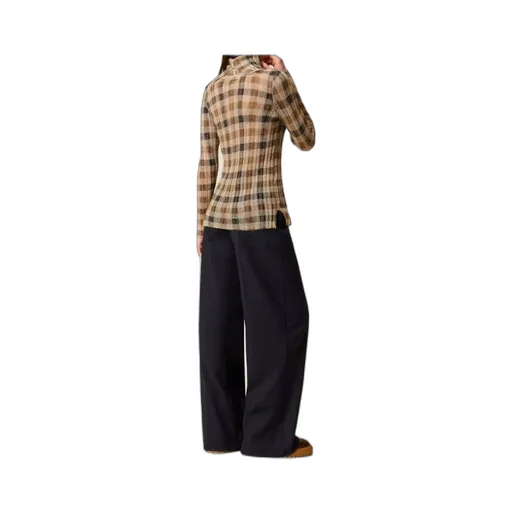 Drawstring Wide-Leg Trousers