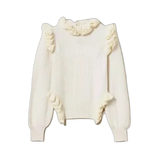 Ruffled Knitwear
