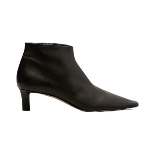 Carla 45 Leather Ankle Boots