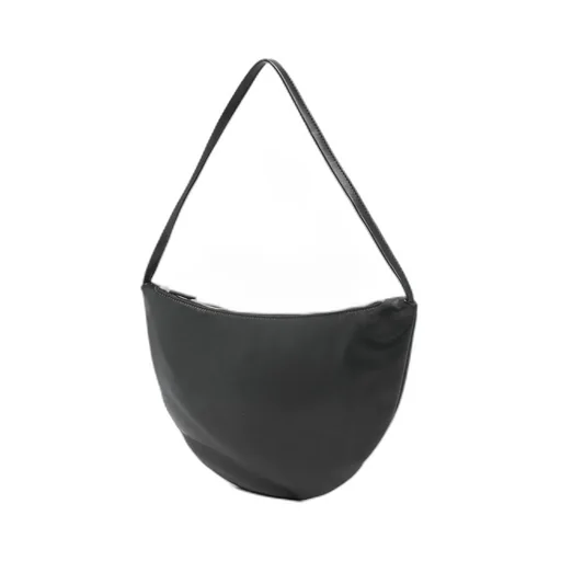 Crescent Zipped Shoulder Bag