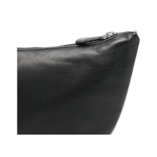 Crescent Zipped Shoulder Bag