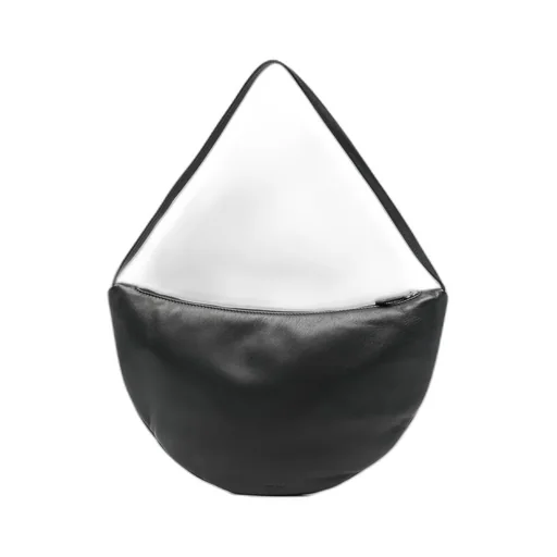 Crescent Zipped Shoulder Bag